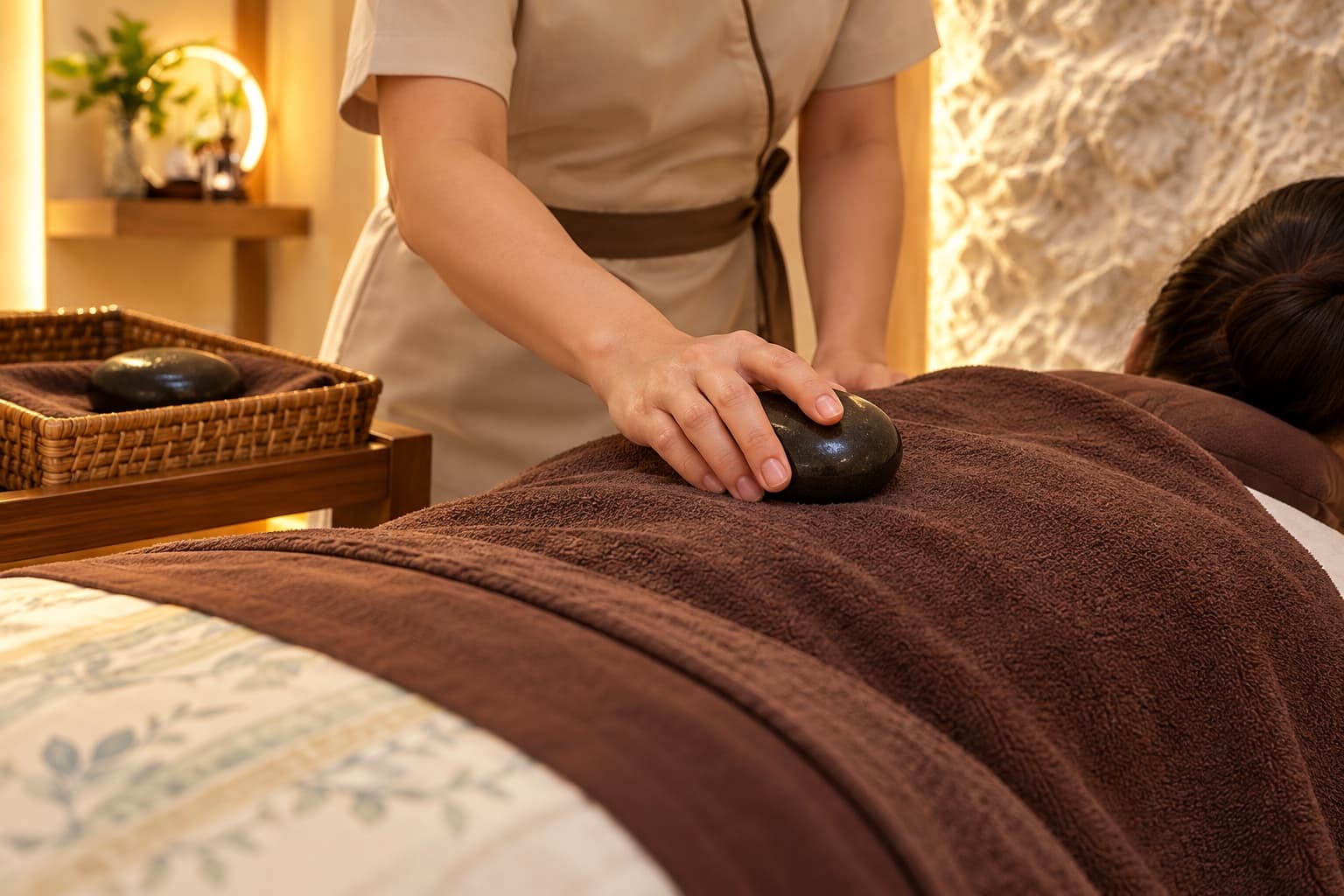 Hot Stone Back Therapy (นวดหลังหินร้อน) — photo 1