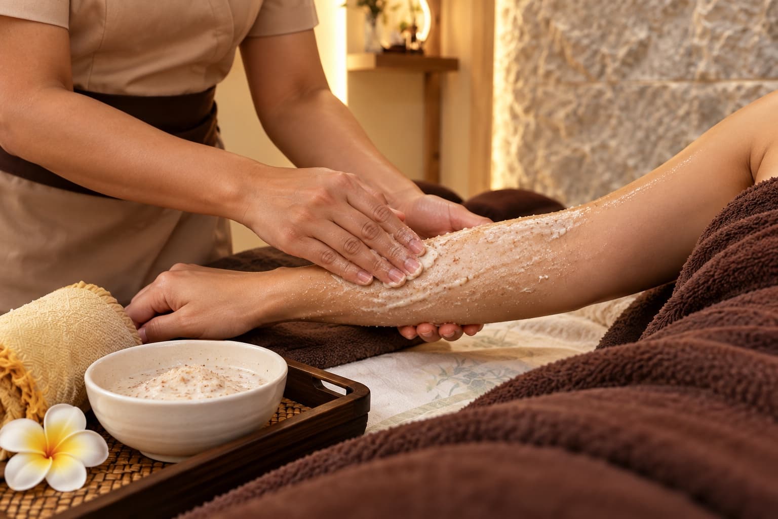 Milk Body Scrub (ขัดผิวน้ำนม) — photo 1